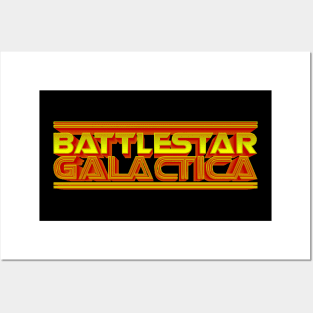 Battlestar Galactica - Golden Logo Posters and Art